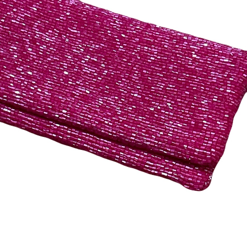 Tiana Pink Sequin Evening Clutch NWT